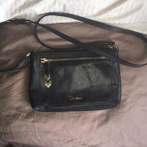 Authentic Cole Haan black leather purse